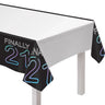 Amscan - Nappe De Plastique - Finalement 21 - Party Shop