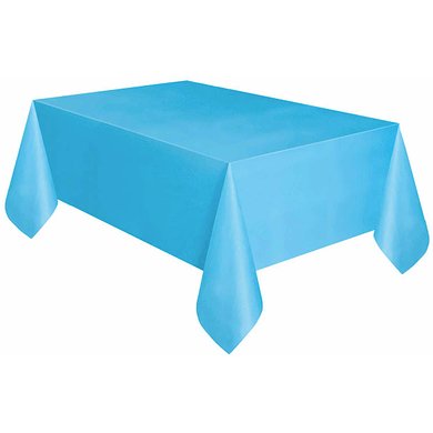 Nappe De Plastique Rectangulaire 54Po X 108Po - Bleu Poudre Party Shop