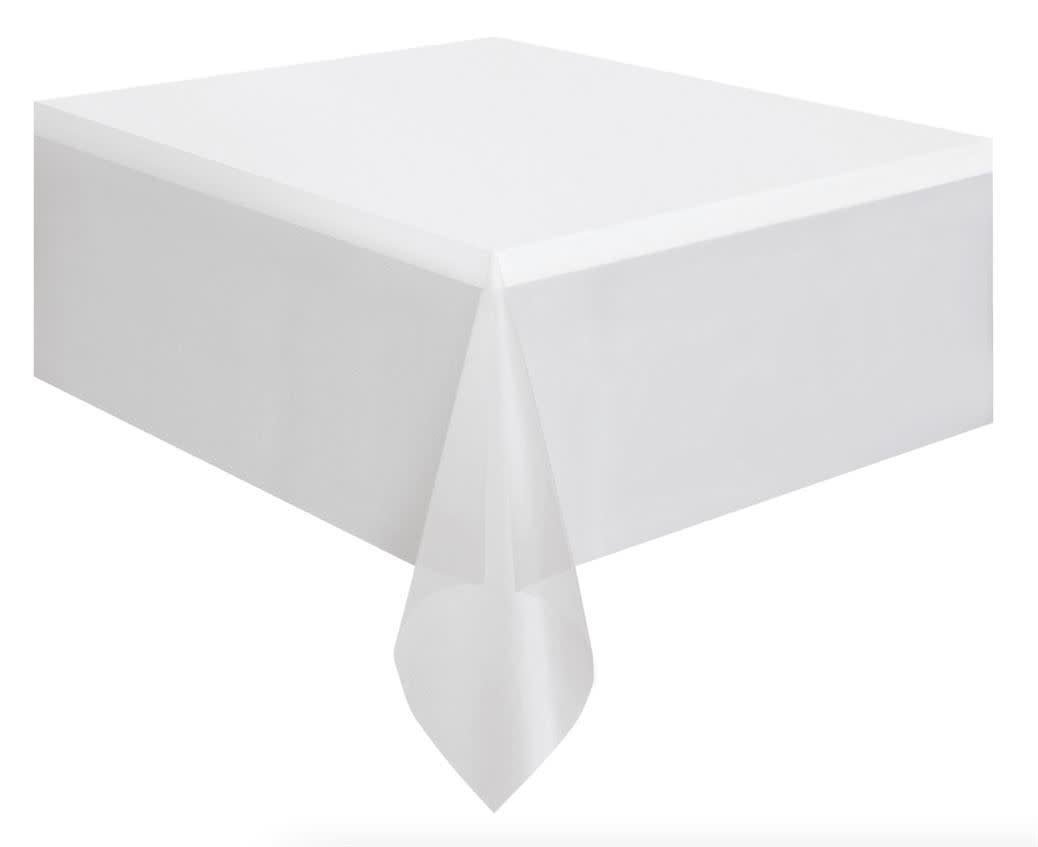 Nappe De Plastique Rectangulaire 54Po X 108Po - Transparent Party Shop