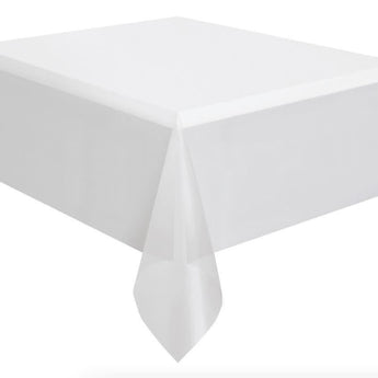 Nappe De Plastique Rectangulaire 54Po X 108Po - Transparent - Party Shop