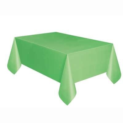 Nappe De Plastique Rectangulaire 54Po X 108Po - Vert Lime Party Shop