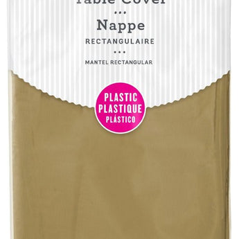 Nappe De Plastique Rectangulaire 54"X108" - OrParty Shop