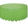 Unique - Nappe De Plastique Ronde 84" -  Vert Lime - Party Shop
