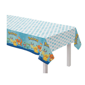 Nappe En Plastique (52 X 96Po) - Pokemon - Party Shop