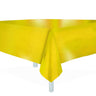 RUBIES - Nappe En Plastique 54 X 108 - Jaune Métallique - Party Shop