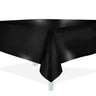 RUBIES - Nappe 54 X 108 - Noir Métallique - Party Shop