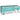 Nappe En Plastique 54Po X 126Ft Avec Lame De Coupe - Turquoise Party Shop