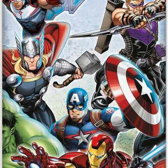 Nappe En Plastique 54''X 84" - Avengers De Marvel - Party Shop