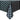 Unique - Nappe En Plastique 54"X108" - Pois Noir - Party Shop