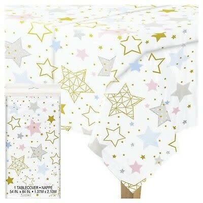 Nappe En Plastique 54X84 - Étoiles Party Shop