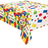 Unique - Nappe En Plastique 54X84 - Fête En Blocs - Party Shop