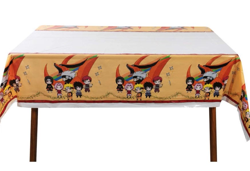 Nappe En Plastique Rectangulaire - Naruto Party Shop