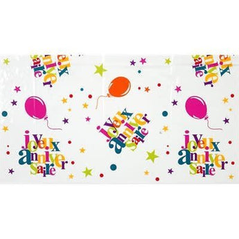 Nappe Joyeux Anniversaire Festif Multicolore 52X86 Party Shop