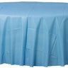 Amscan - Nappe Ronde En Plastique - Bleu Pastel - Party Shop