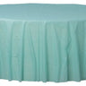 Amscan - Nappe Ronde En Plastique - Bleu Robbin Egg - Party Shop