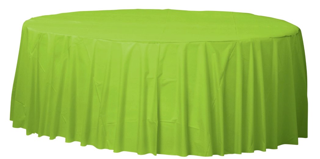 Nappe Ronde En Plastique - Kiwi Party Shop