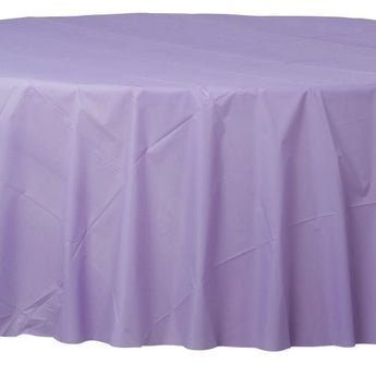 Nappe Ronde En Plastique - Lavande Party Shop