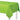 Nappe Vinyle Doublée Flanelle 54"X108" - Vert Lime Party Shop