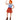 Child wearing official One Piece Nami costume – includes dress, belt, and ring accessory, perfect for Halloween or anime cosplay events
