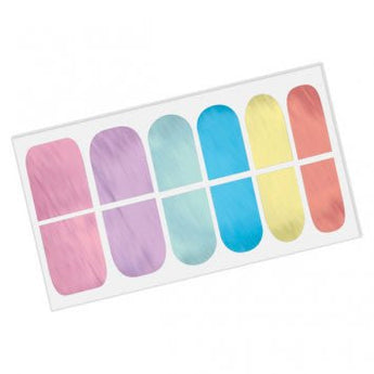 Ongle Autocollant Arc - En - Ciel Party Shop