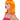 WESTBAY - Orange wig for women – long premium wig for cosplay, Halloween costumes, or party looks - Party Shop