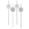 Santex - Pailles Joyeux Anniversaire Argent  (8) - Party Shop
