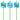 Creative Converting - Pailles Sous L'Ocean (6) - Party Shop