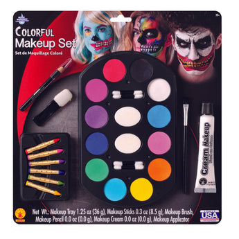 Palette De Maquillage - Couleurs VivesParty Shop
