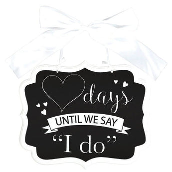 Pancarte Tableau 9.25"X11" En Mdf - I Do Party Shop