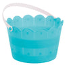 Amscan - Panier En Plastique Bleu - Paques - Party Shop