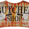 SUNSTAR INDUSTRIES - Panneau De Métal ''Butcher Shop'' - Party Shop