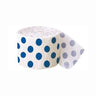 Unique - Papier Crêpé 30Pi - Pois Bleu - Party Shop