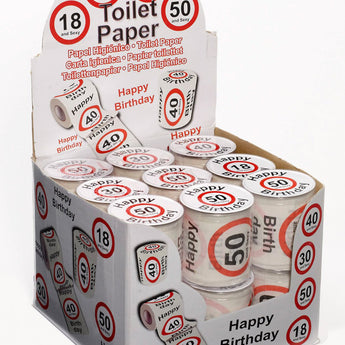 Papier De Toilette "Happy Birthday 50" - Party Shop