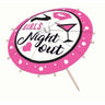 RUBIES - Parapluie Pour Boissons (12) - Girls Night Out - Party Shop