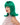 Green Peggy Sue wig – 1950s pin-up style costume wig with bangs and curls for women - WestBay- Party Shop