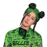 Disguise - Perruque Adulte - Chignon Vert Et Noir De Billie Eilish - Party Shop