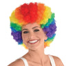 Amscan - Perruque Adulte Clown arc en Ciel - Party Shop