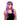 Perruque Adulte - Glamour Violet Party Shop