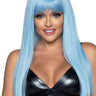 Leg Avenue - Perruque Adulte Longue Lisse - Bleu - Party Shop