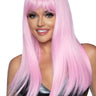 Leg Avenue - Perruque Adulte Longue Lisse Rose - Party Shop