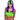 RUBIES - Perruque Adulte - Néon Mauve - Party Shop