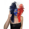 RUBIES - Perruque Adulte - Sportif Rouge, Blanc Et Bleu - Party Shop