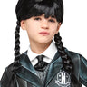 RUBIES - Perruque Enfant - Mercredi Addams - Party Shop