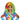 Disguise - Perruque Enfant - Rainbow Dash - Party Shop