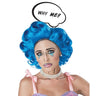 California Costumes - Perruque Femme Pop Art - Bleu - Party Shop