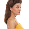 WESTBAY - Perruque Haut De Gamme - 40'S Pin Up Brun - Party Shop