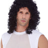 WESTBAY - Perruque Haut De Gamme - Cheveux frisés noir - Party Shop