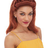WESTBAY - Perruque Haute Gamme - 40'S Pin Up Auburn - Party Shop