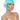 WESTBAY - Perruque Haute Gamme - Bleu Pâle - Party Shop