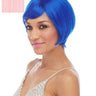 WESTBAY - Perruque Haute Gamme - Bleu - Party Shop